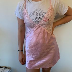 Pink Vintage Lingerie Cami